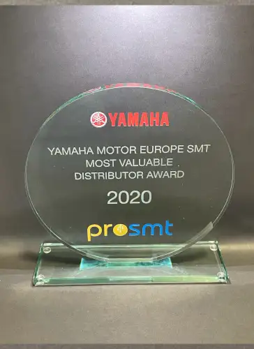 2020 Yamaha Motor Avrupa En İyi Distribütör Ödülü